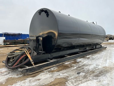 400 bbl Skid Mounted Steel Oil Tank