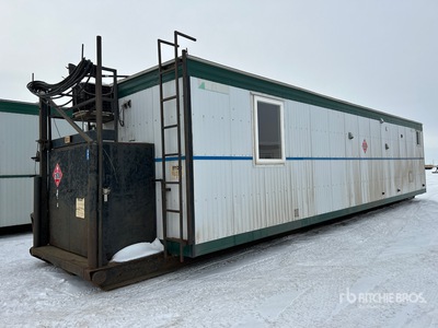 2022 QA Structures 42 ft x 12 ft Skid-Mounted Double-Ended Mobile Camp