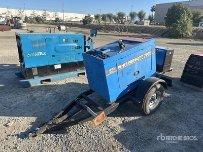 Whisperwatt 7000 7 kW Mobile Portable Generator Set