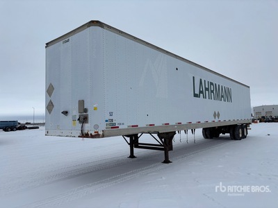 2001 Stoughton 53 ft x 102 in T/A Remolque de furgoneta