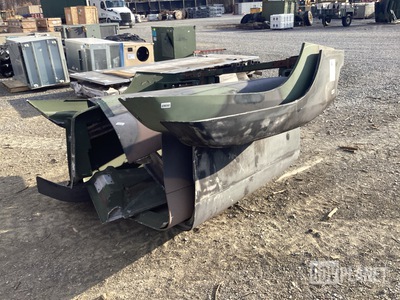 (2) Daimler A17-12443-000 Truck Hoods