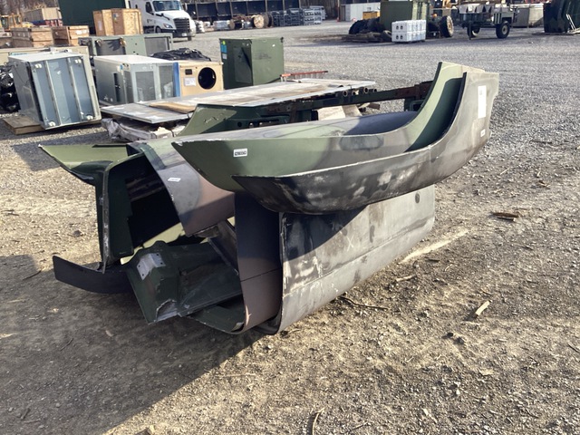 (2) Daimler A17-12443-000 Truck Hoods (2) Daimler A17-12443-000 Truck Hoods