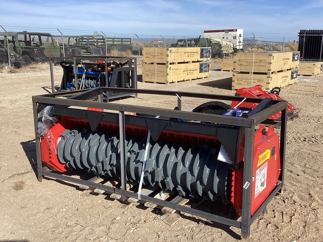 Raytree RMBD72S 72" Skid Steer Drum Mulcher - Unused