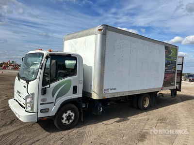 2015 Isuzu NPR HD Gesloten vrachtwagen