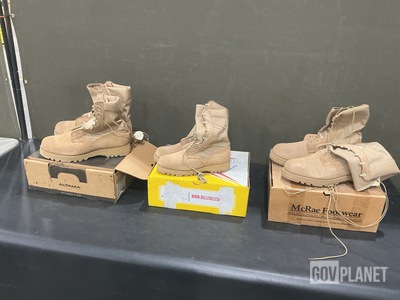 (21) Pairs of Combat Boots