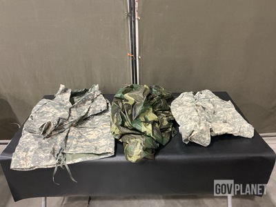 (18) Wet Weather Ponchos, (5) Cold Weather Parkas & Assorted Items