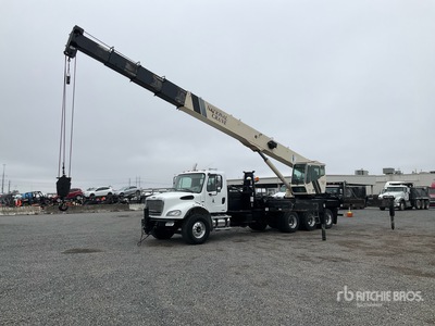 National 1500 Straight Boom on 2007 Freightliner M2 112 8x6 Autocarro con braccio sollevamento