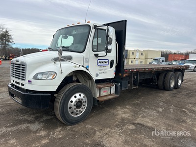 2017 Freightliner M2 106 6x4 Ciężarówka z płaską platformą