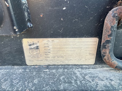 2006 Trail King TK110HDG543 55 ton Tri/A Single Drop Removable Gooseneck مقطورة لوبوي