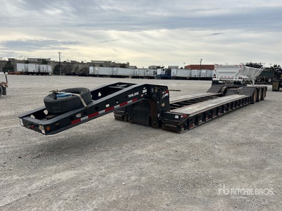 2006 Trail King TK110HDG543 55 ton Tri/A Single Drop Removable Gooseneck Remorque Surbaissée