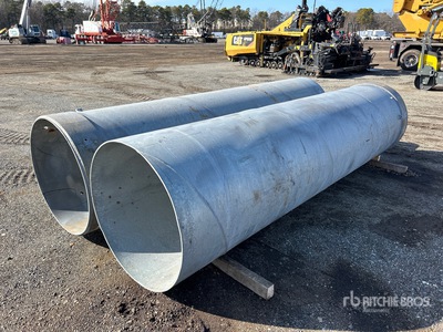 Quantity of (2) Galvanized Tubo