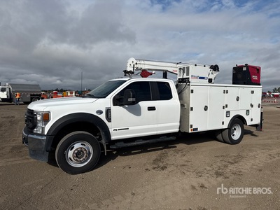 2022 Ford F-550 XL 4x4 Extended Cab Service Truck