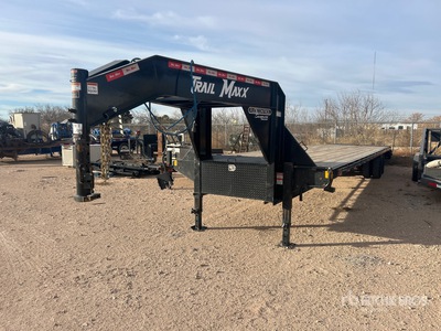 2025 Trail Maxx Maxx212-40 40 ft T/A Gooseneck Remolque Portamaquinaria