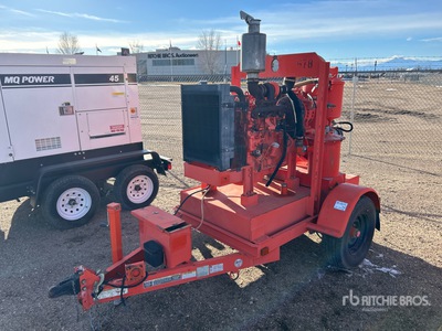 2012 Godwin CD150MV Trailer-Mounted Water Pump