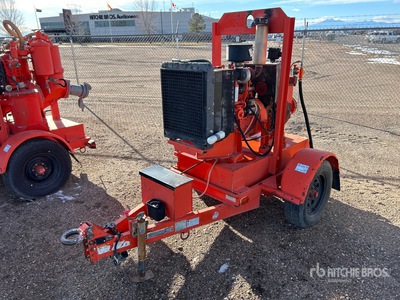 2011 Godwin CD103M Trailer-Mounted Water Pump