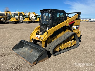 2018 Cat 299D2 Two-Speed High Flow XPS Chargeuse sur rails compacte