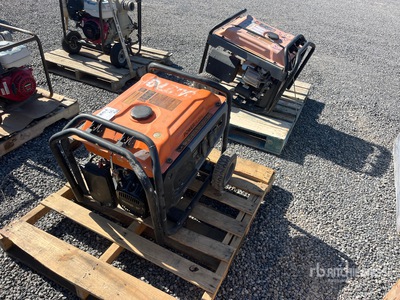 Quantity of (2) Generac GP6500 Portable Generator Set