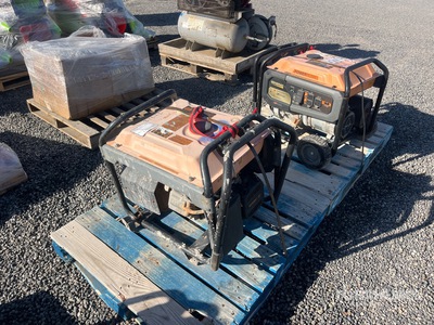Quantity of (2) Generac GP6500 発電機セット (<10 Kw または 12.5 Kva)