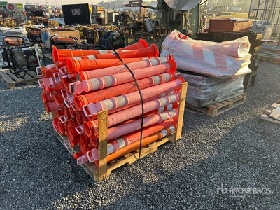 Quantity of (4) Pallets of Traffic Control Devices