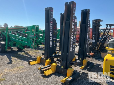 Quantity of (4) Rotary FlexMax Wireless Mobile Automotive Lift System Élévateur de Véhicules (Unused)