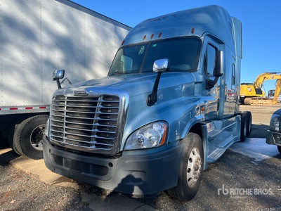 2018 Freightliner Cascadia 125 6x4 T/A Sleeper Truck Tractor (Inoperable)