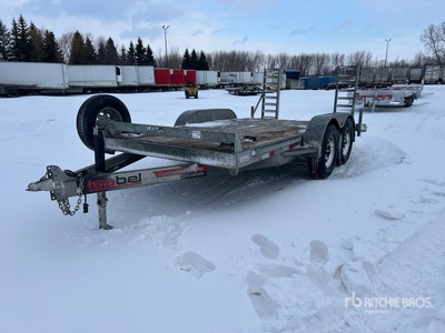 2022 Isabel 81X14T 14 ft T/A Equipment Trailer