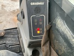 Excavator Control Station with Warning Lights