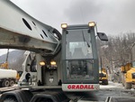 Excavator Control Station with Exterior Lights