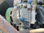 Engine with A/C Compressor