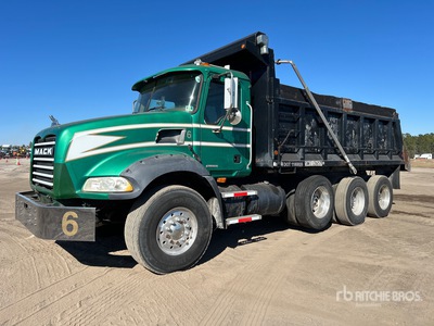 2007 Mack CV713 8x4 Tri/A Dump Truck