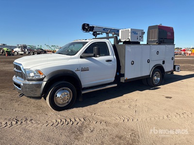 2018 Ram 5500 4x4 Service Truck