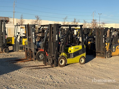 Clark 3-Stage 2130 lb Cushion Tire Forklift