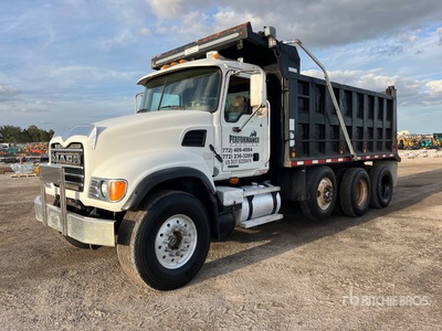 2007 Mack CV713 8x4 Tri/A Dump Truck