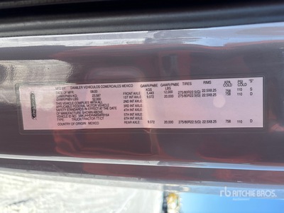 2021 Freightliner Cascadia 126 6x4 T/A Sleeper Truck Tractor