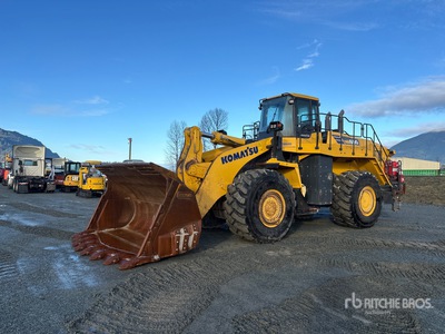 2018 Komatsu WA600-8 Chargeuse sur pneus