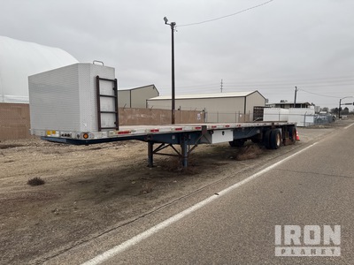 2008 Utility FS2CHA 48 ft T/A Spread Axle Flatbed Trailer