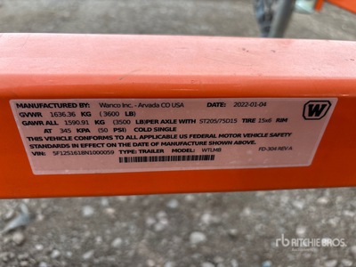 2022 Wanco Solar Babillard