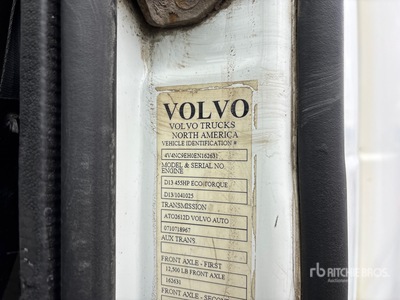 2014 Volvo VNL 6x4 T/A Day Cab Truck Tractor