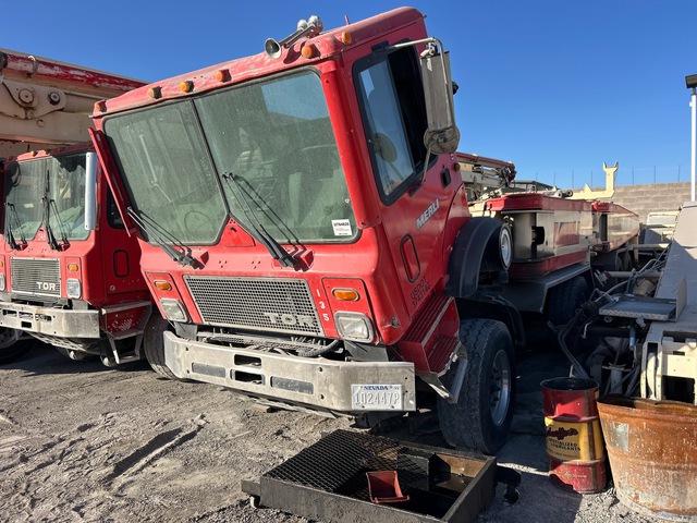 2002 TOR T53112 Concrete Pump Truck Chassis (Inoperable)