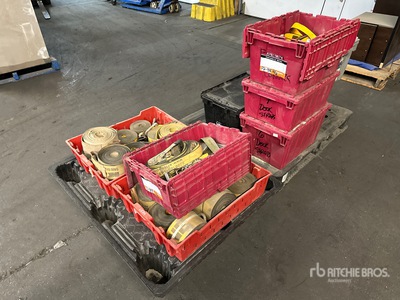 Quantity of (20) Assorted Deck Straps And Chain Boomers