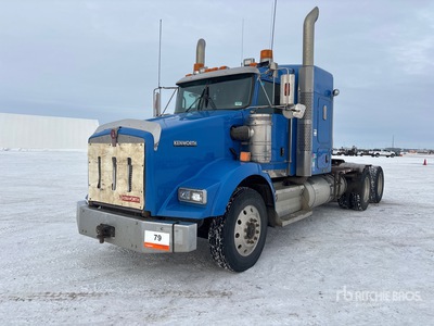 2012 Kenworth T800 6x4 T/A Sleeper Truck Tractor