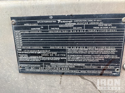 2024 Transcraft 48 ft T/A Flatbed Trailer