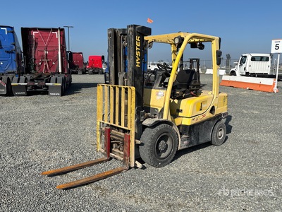 2016 Hyster H50FT 5000 lb Pneumatic Tire Forklift