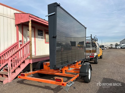 2022 Wanco WTLMB Solar Message Board