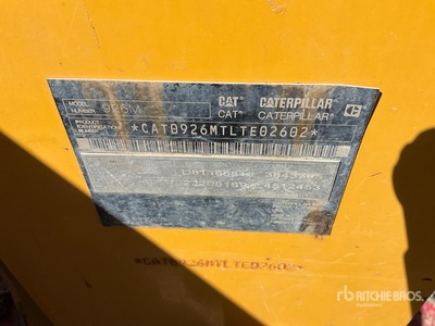 2016 Cat 926M Wheel Loader