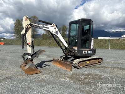 2017 Bobcat E26 Minibagger