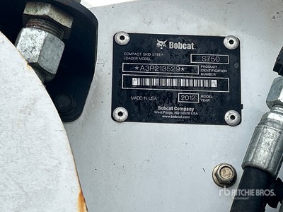 2012 Bobcat SSL  S750 لودر بجنزير