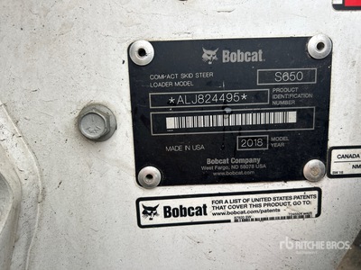 2018 Bobcat S650 Compacte Schranklader