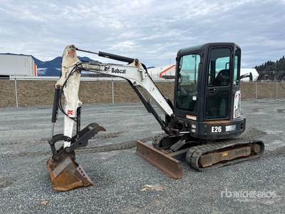2017 Bobcat E26 Minibagger