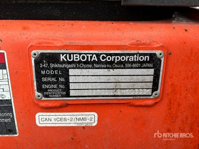 2018 Kubota SSV75 Compact Track Loader
